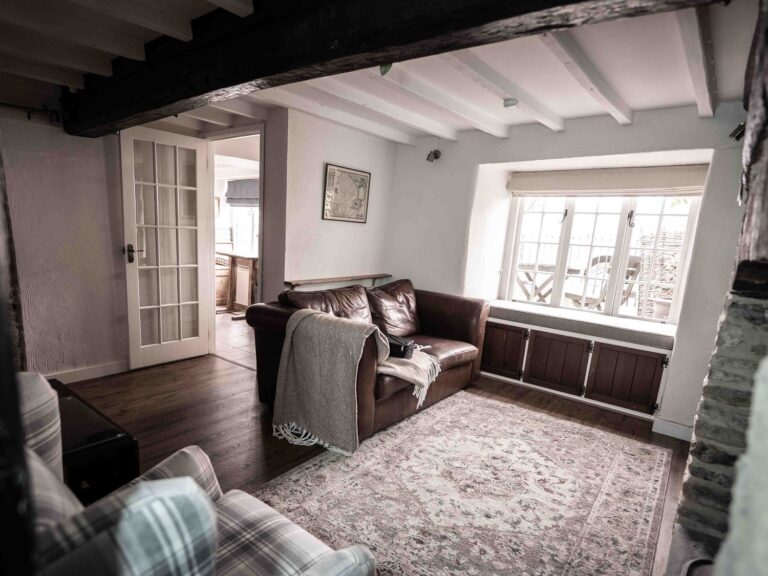The sitting room from the stairs