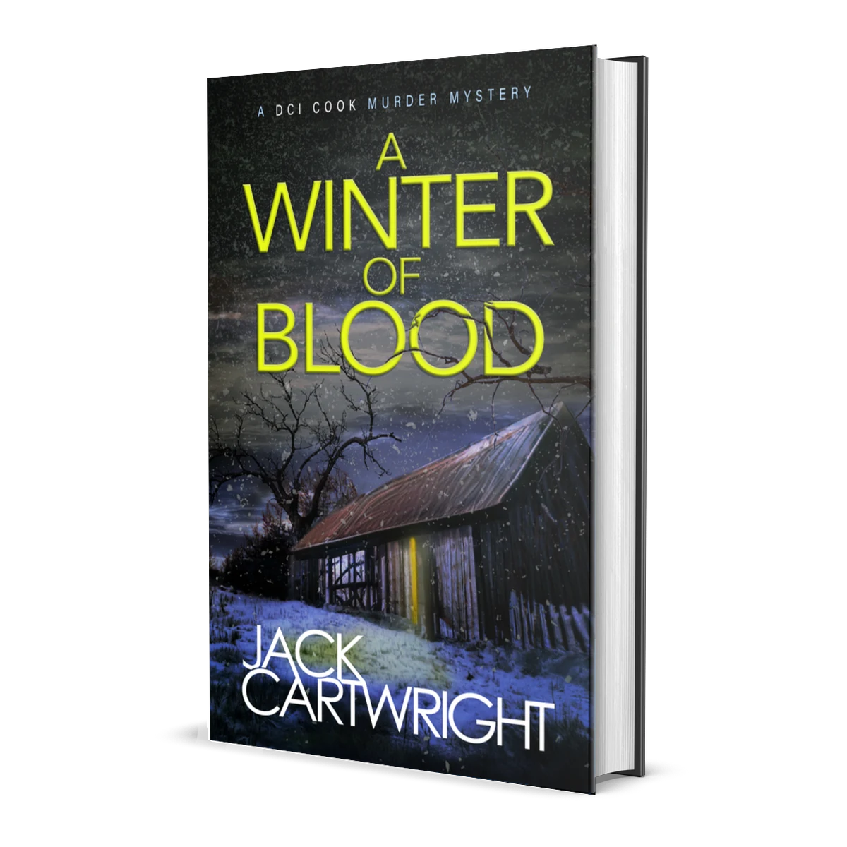 A Winter Of Blood, signed hardback by Jack Cartwright