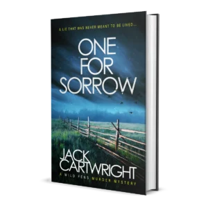 One For Sorrow, signed paperback by Jack Cartwright